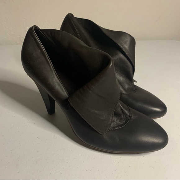 Coach Dark Brown Alexandria Adjustable Booties - Picture 4 of 10